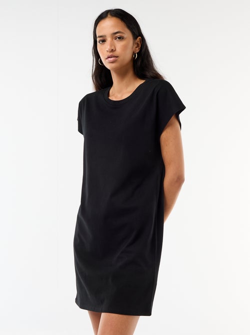 Robe t-shirt à manches courtes - Kiabi Robe t-shirt à manches courtes - Kiabi