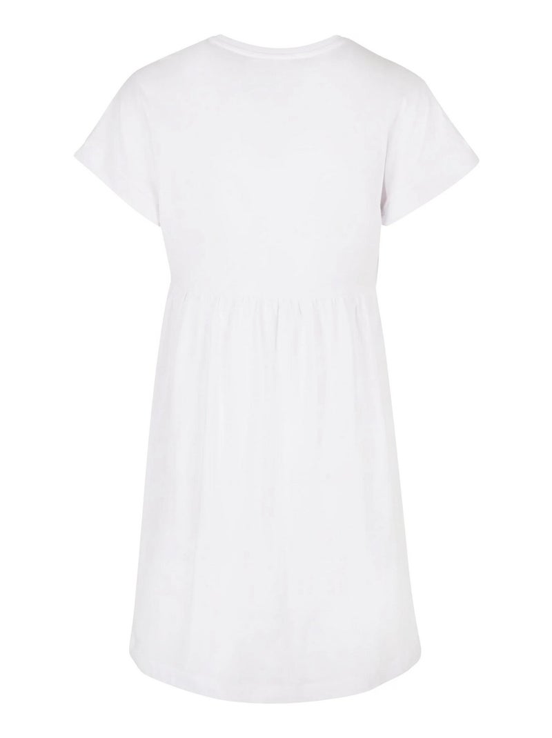 Robe t-shirt empire valance - urban classics Blanc - Kiabi