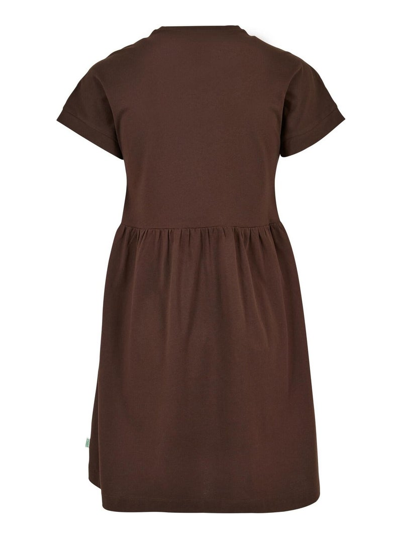 Robe t-shirt empire valance - urban classics Marron - Kiabi