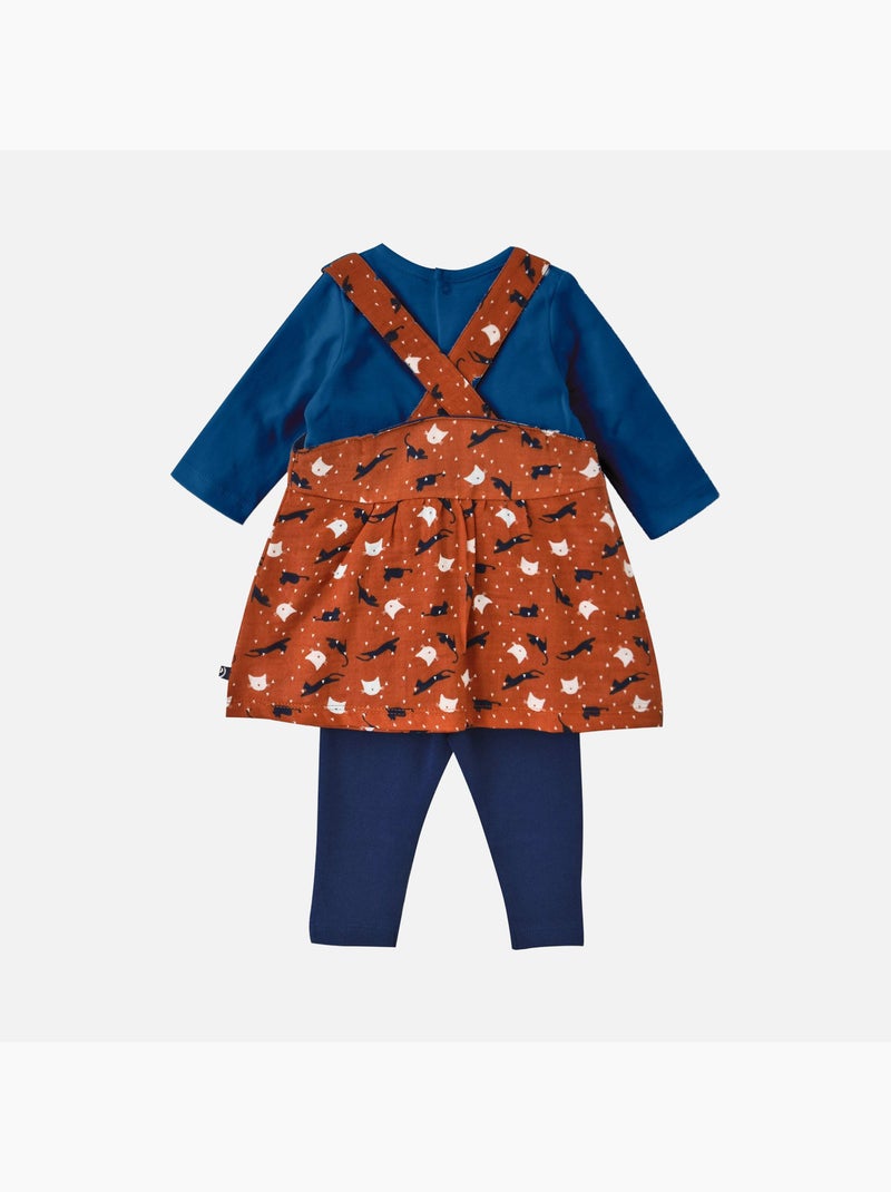 ROBE + T SHIRT + LEGGING BEATE Blanc - Kiabi