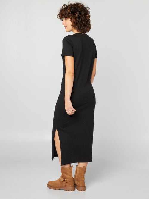 Robe t-shirt longue - Kiabi