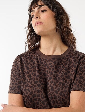 Robe t-shirt longue unie