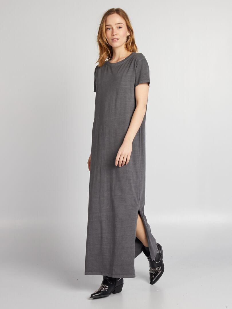 Robe T shirt maxi