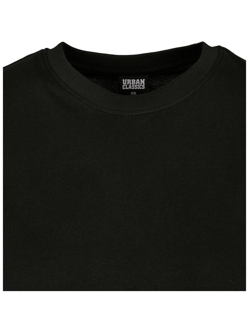 Robe t-shirt motif/style lacets - urban classics Noir - Kiabi