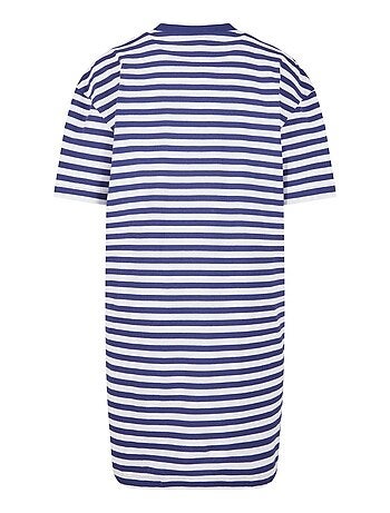 Robe t-shirt motif/style rayé - urban classics