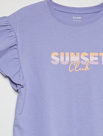 Robe t-shirt 'sunset club'
