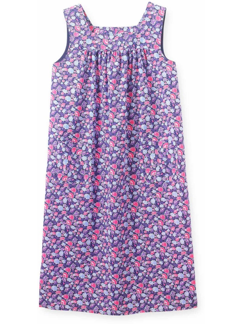 Robe-tablier forme housse - DAXON Bleu Rose - Kiabi