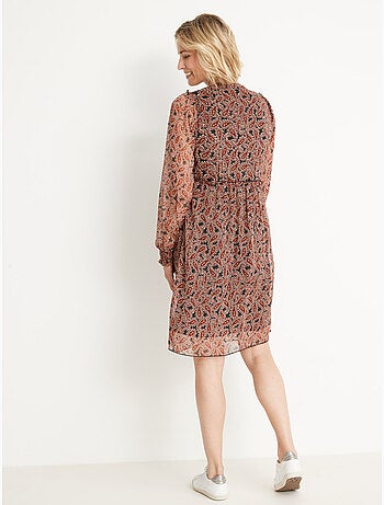 Robe taille haute en voile - DAXON
