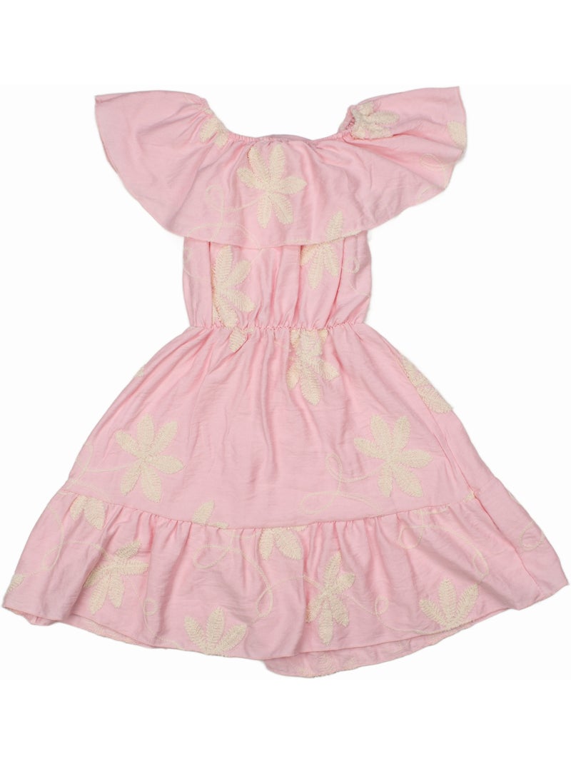 Robe taille ?lastique - Kids Star Rose - Kiabi