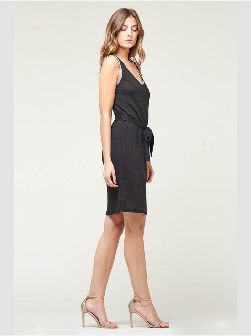 Robe TELLY evasée, patineuse 'Le Temps Des Cerises' Noir - Kiabi