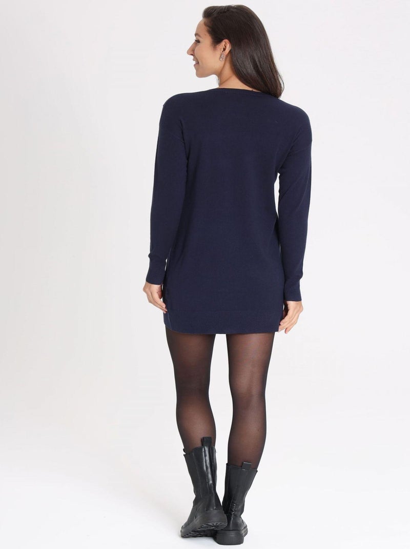 Robe Tina Navy | Gerard Pasquier | Gerard Pasquier Bleu marine - Kiabi