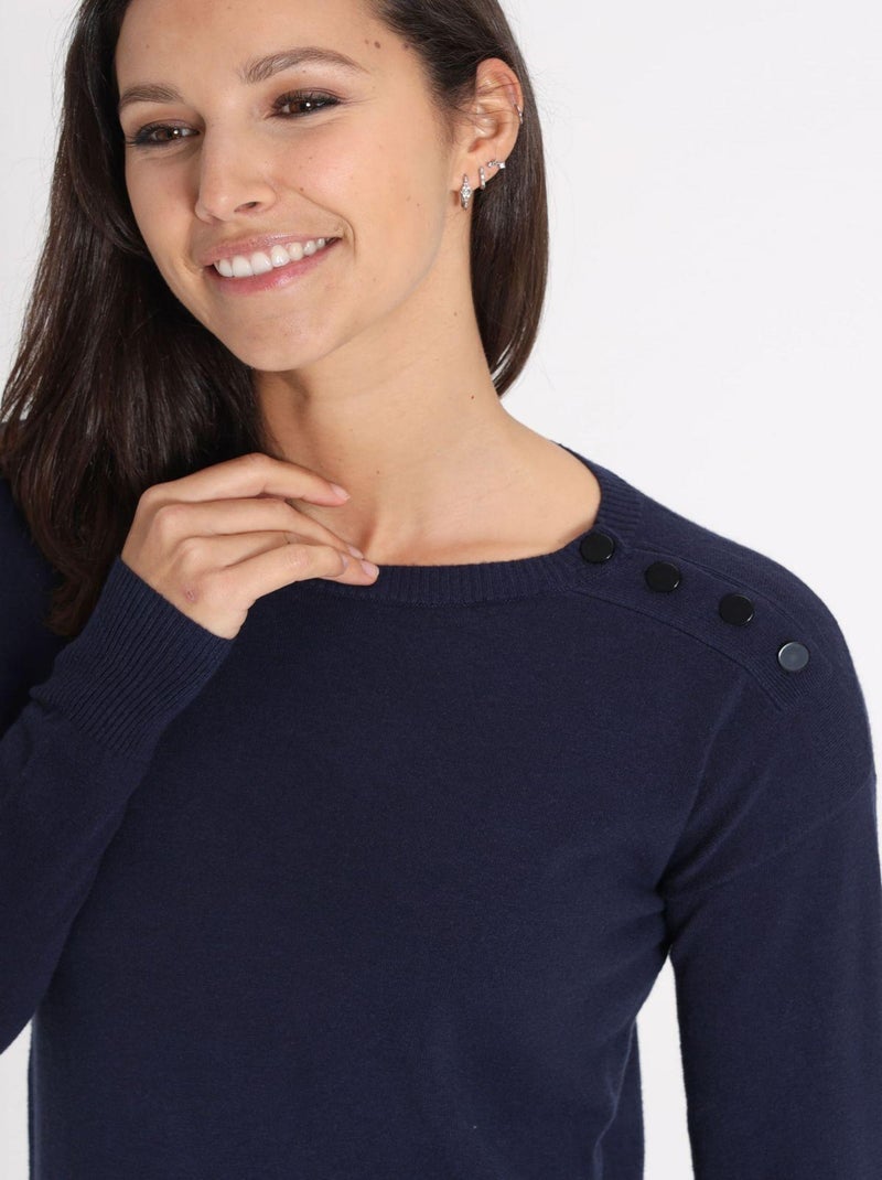 Robe Tina Navy | Gerard Pasquier | Gerard Pasquier Bleu marine - Kiabi