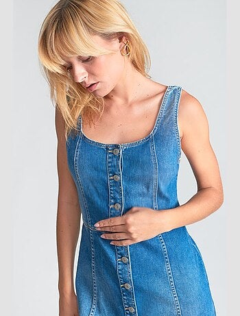 Robe TIRANA droite en jeans 'Le Temps Des Cerises'