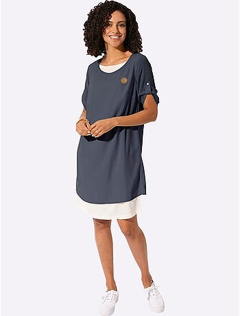 Robe Tissée Coupe Affinante - Taille Standard - Witt