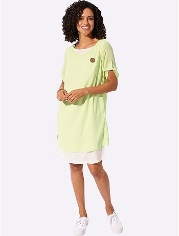 Robe Tissée Coupe Affinante - Taille Standard - Witt