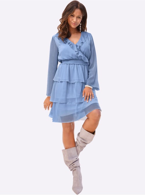 Robe Tissée En Polyester Recyclé - Taille Standard - Witt - Kiabi Robe Tissée En Polyester Recyclé - Taille Standard - Witt - Kiabi