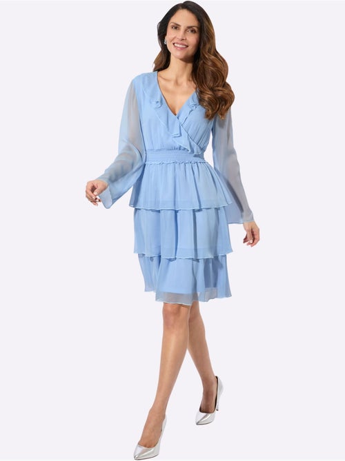 Robe Tissée En Polyester Recyclé - Taille Standard - Witt - Kiabi Robe Tissée En Polyester Recyclé - Taille Standard - Witt - Kiabi