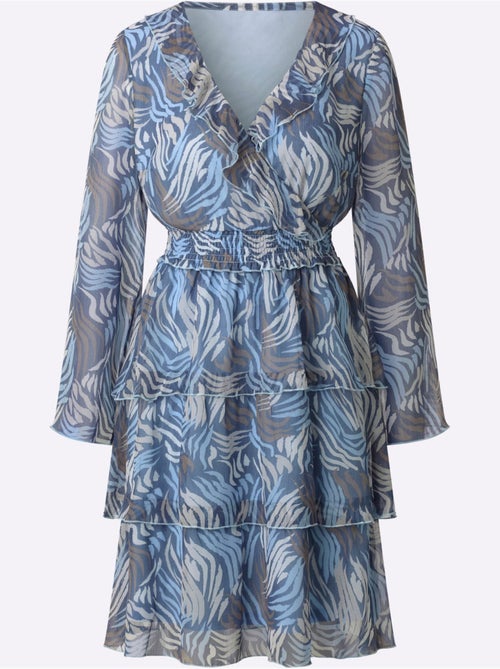 Robe Tissée En Polyester Recyclé - Taille Standard - Witt - Kiabi Robe Tissée En Polyester Recyclé - Taille Standard - Witt - Kiabi