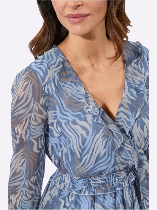 Robe Tissée En Polyester Recyclé - Taille Standard - Witt - Kiabi Robe Tissée En Polyester Recyclé - Taille Standard - Witt - Kiabi