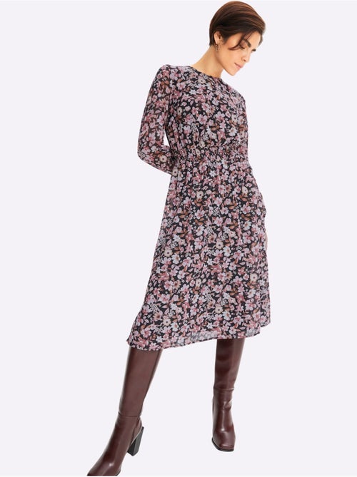 Robe Tissée Polyester Recyclé - Taille Standard - Witt - Kiabi Robe Tissée Polyester Recyclé - Taille Standard - Witt - Kiabi