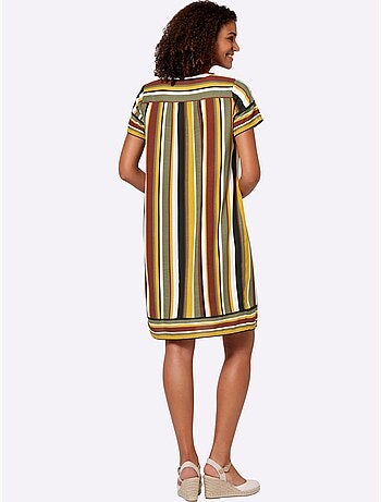 Robe Tissée Pure Viscose - Taille Courte - Witt