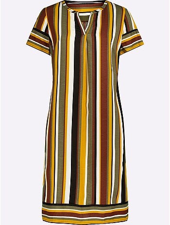 Robe Tissée Pure Viscose - Taille Courte - Witt