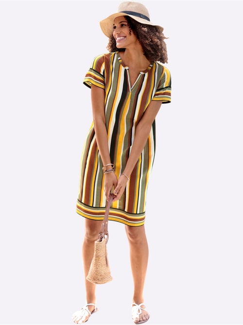 Robe Tissée Pure Viscose - Taille Courte - Witt - Kiabi