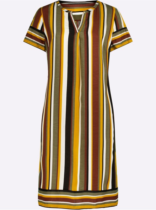 Robe Tissée Pure Viscose - Taille Courte - Witt - Kiabi