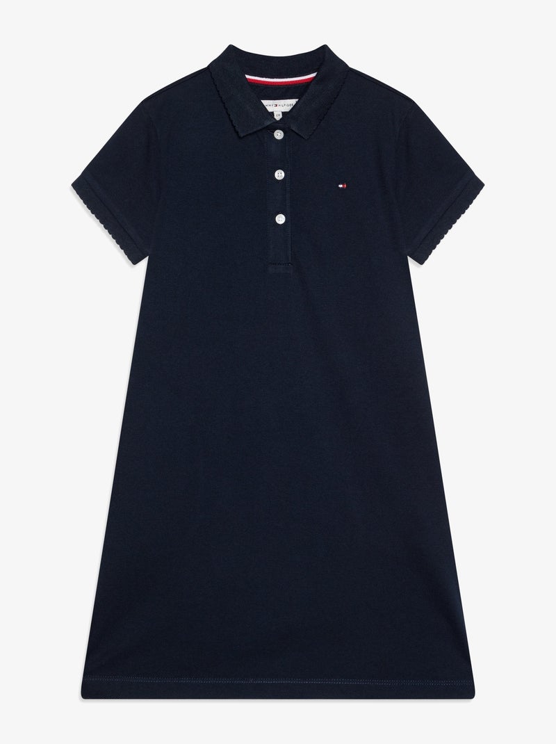 Robe Tommy Hilfiger  Essential Polo Bleu - Kiabi