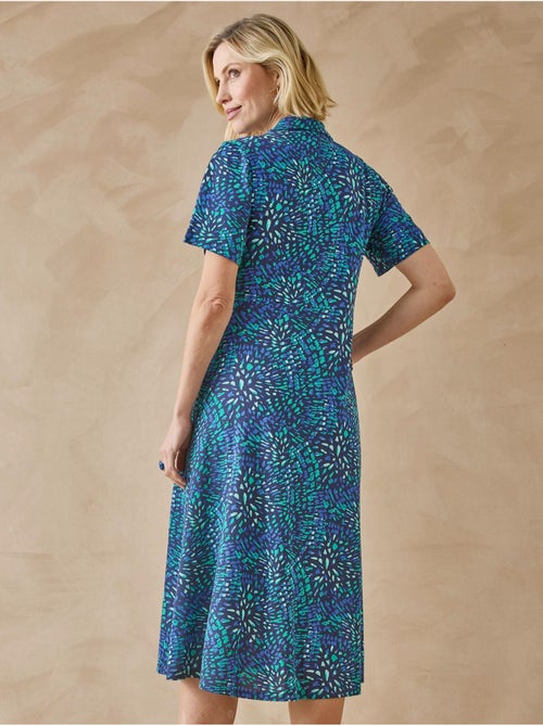 Robe toute boutonnée en maille - DAXON - Kiabi