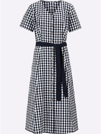 Robe Traditionnelle Livrée Avec La Ceinture à Nouer - Taille Standard - Moda Vilona