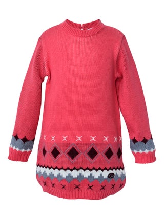 ROBE TRICOT BOHEME LES GRANDS DE SUCRE D'ORGE