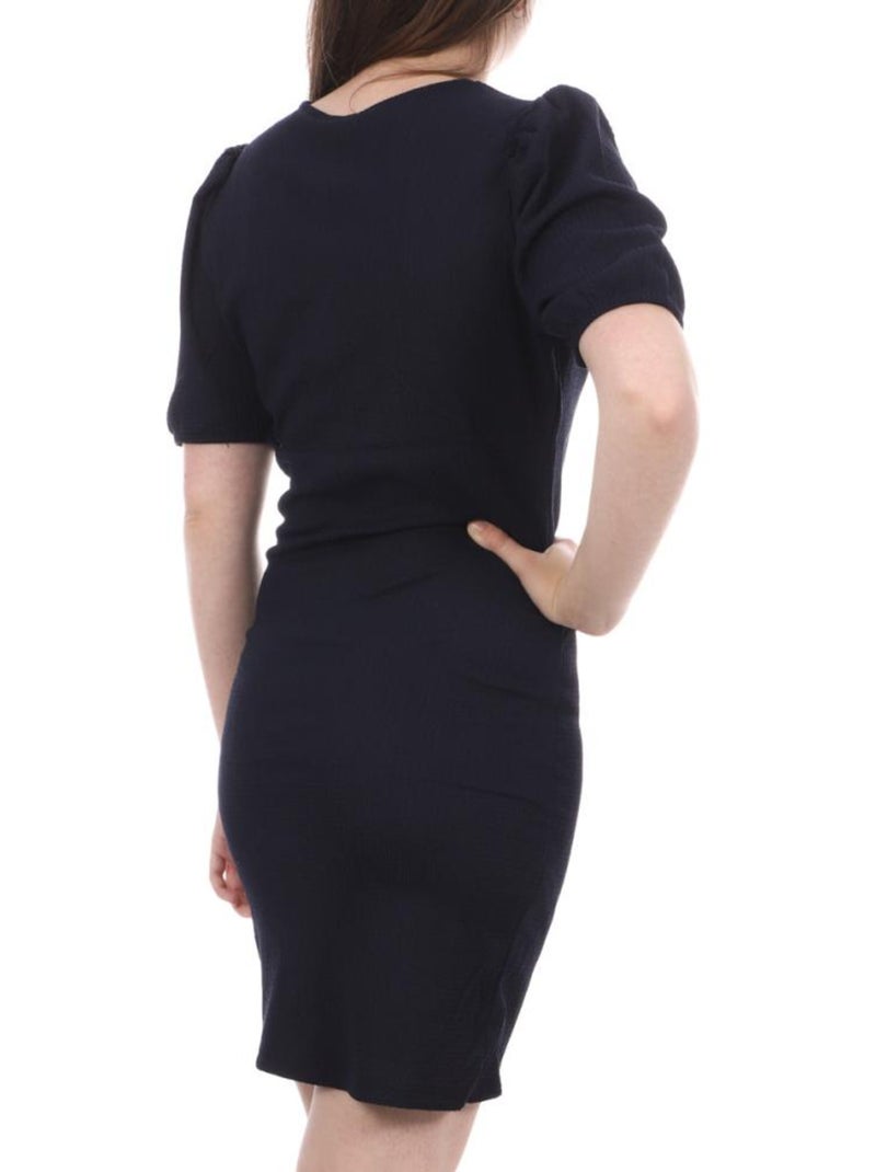 Robe Tulipe Femme Vero Moda Elisa Bleu nuit - Kiabi