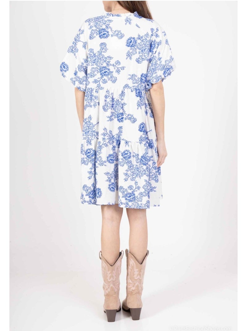 Robe Tunique Kebello Blanc - Kiabi