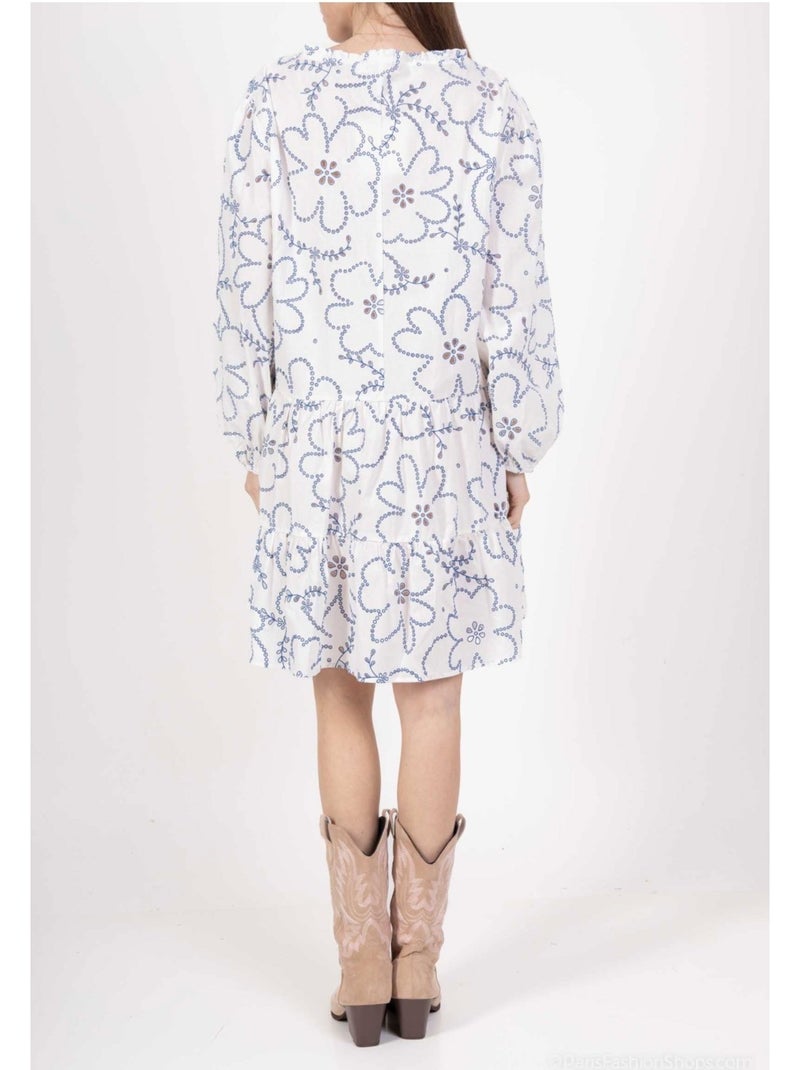 Robe Tunique Kebello Blanc - Kiabi