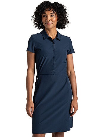 Robe unie manches courtes style chemise pro - craghoppers