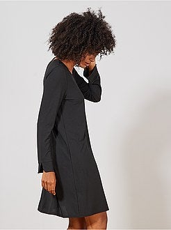 Robe unie stretch - Kiabi