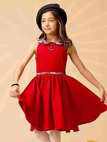 Robe Velours et Carreaux Tartan HEPBURN - La Faute à Voltaire