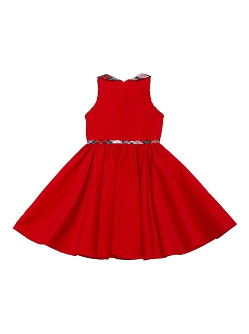 Robe Velours  et Carreaux Tartan   HEPBURN - La Faute à Voltaire - Kiabi