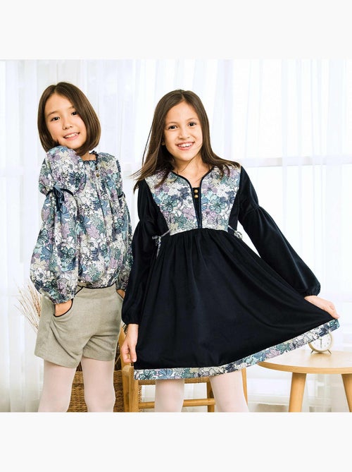 Robe Velours   Liberty  et  Hiver   MARGOT - La Faute à Voltaire - Kiabi
