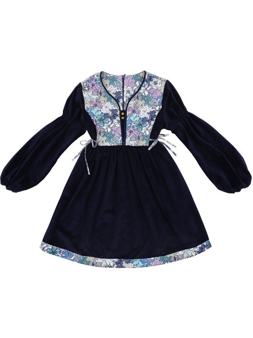 Robe Velours   Liberty  et  Hiver   MARGOT - La Faute à Voltaire - Kiabi