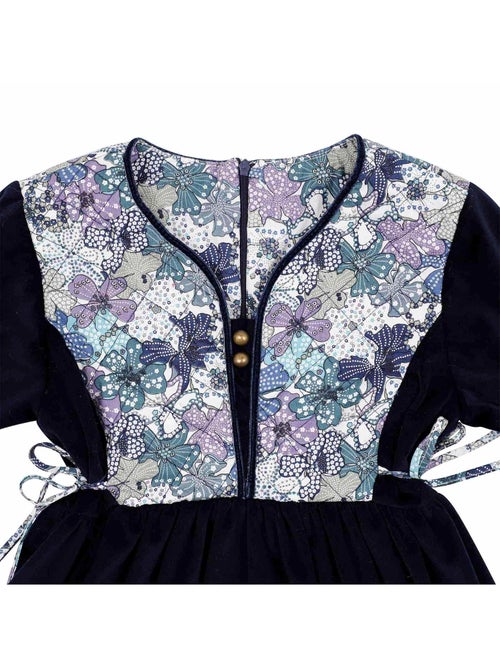 Robe Velours   Liberty  et  Hiver   MARGOT - La Faute à Voltaire - Kiabi
