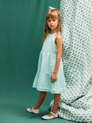 Robe Vichy avec Texture Brothers & Sisters
