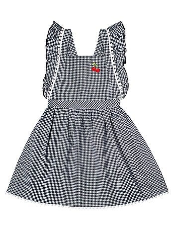 Robe Vichy et à Volants LILI - La Faute à Voltaire