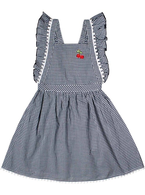 Robe  Vichy  et  à Volants  LILI - La Faute à Voltaire - Kiabi