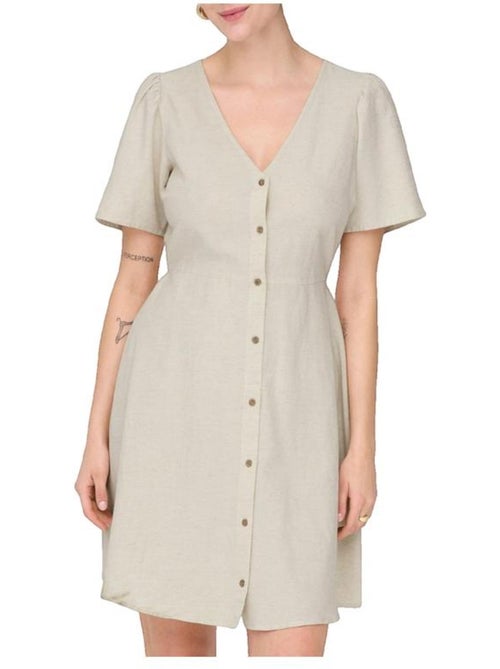 Robe Vita Life en viscose et coton Only - Kiabi