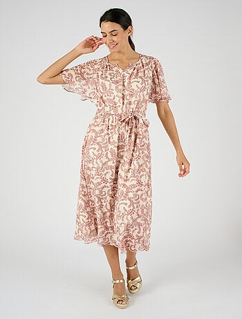 Robe voile brillant - Damart