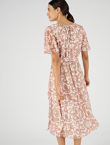 Robe voile brillant - Damart