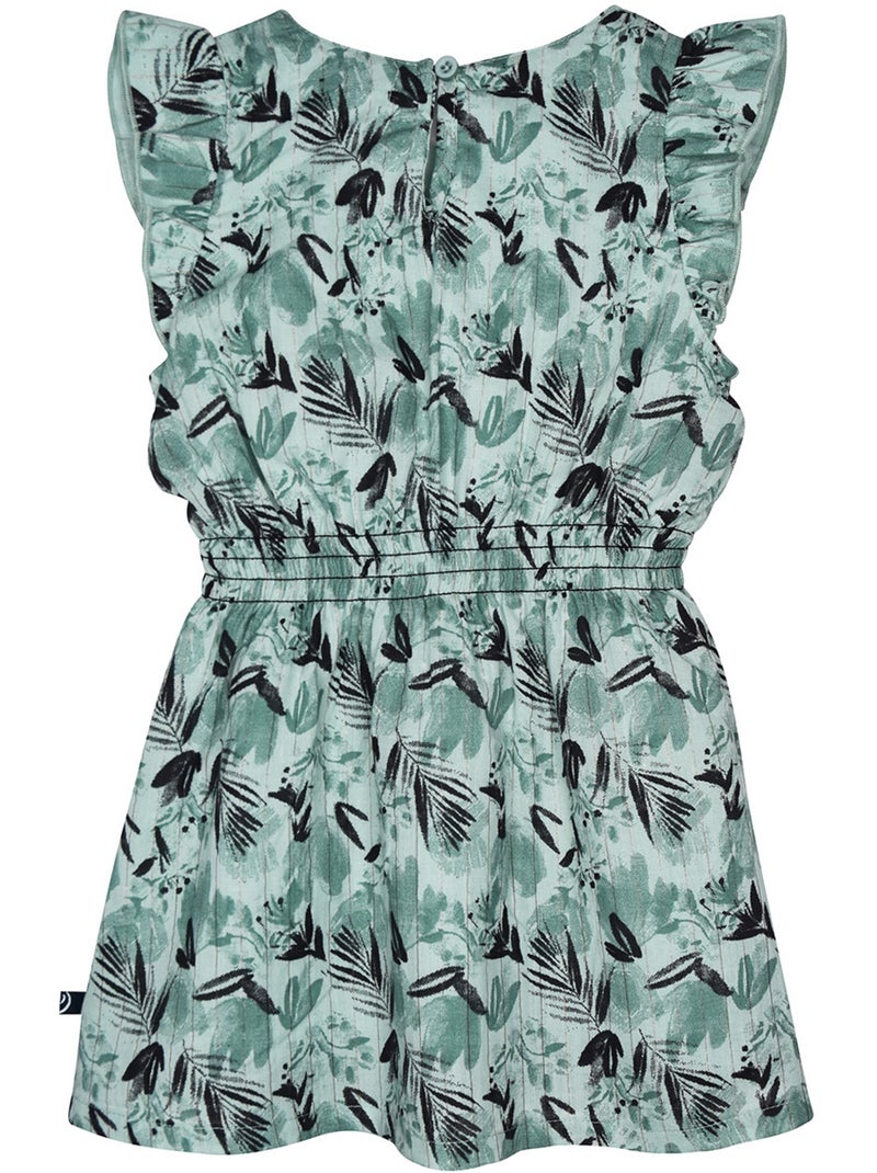Robe voile imprimé Rakia Bleu - Kiabi