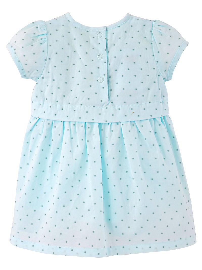 ROBE VOILE PLUMETIS Bleu - Kiabi